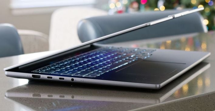 intel panther lake lenovo laptop left