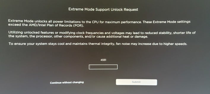 extreme mode unlock