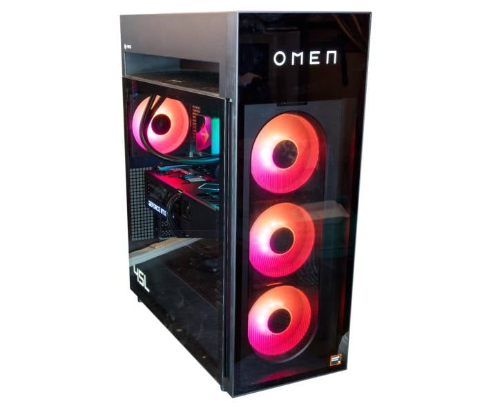 hp omen with ryzen and 5090 angle 6