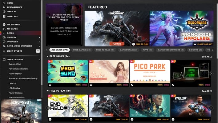 omen gaming hub 6