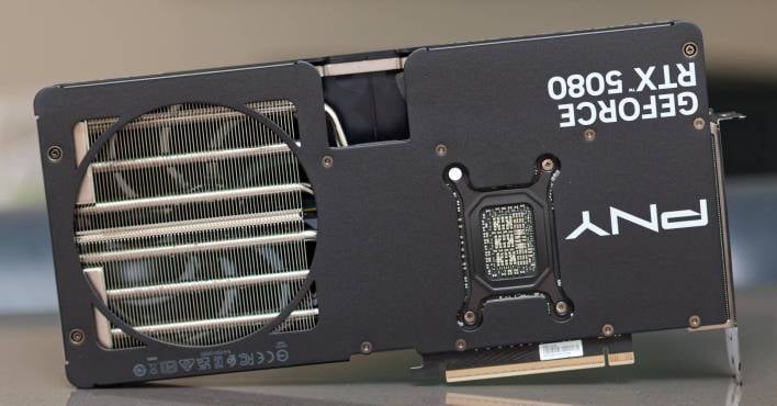 pny rtx 5080 slim back