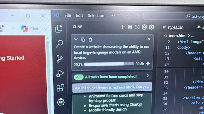 context window local dev