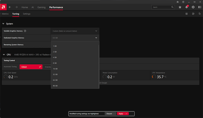 memory partition amd ryzen ai halo