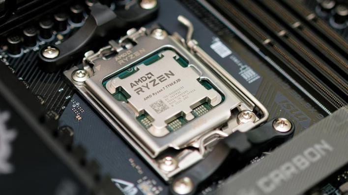 amd ryzen 7700x3d in socket 2