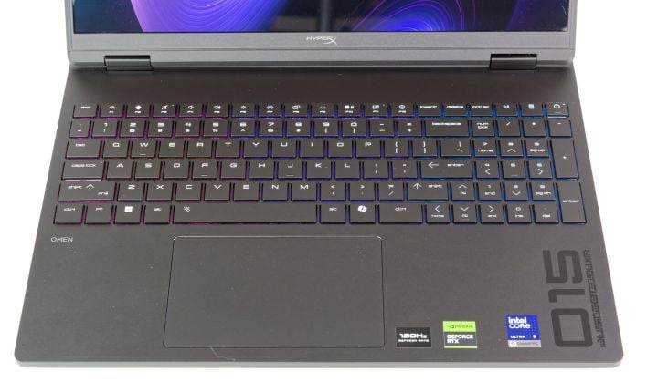 hp omen 15 gaming laptop keyboard 2