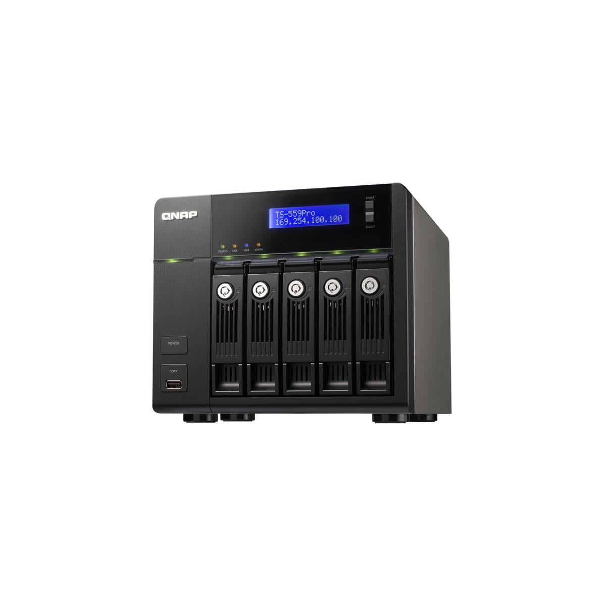QNAP Launches 5-Drive TS-559 Pro Turbo NAS | HotHardware