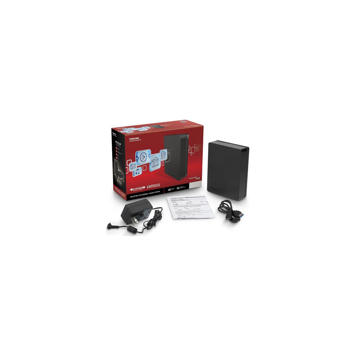 Toshiba Introduces Two New Storage Options: The Canvio Desk And