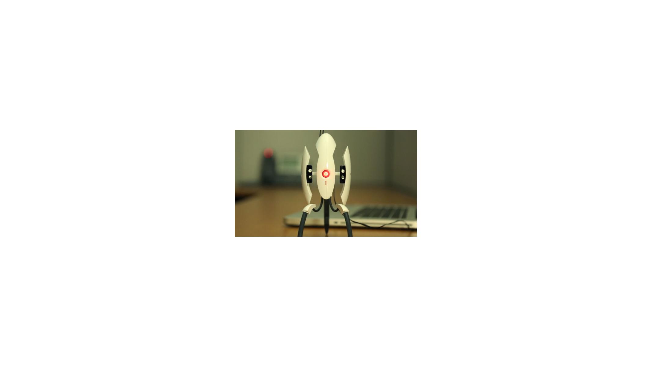 Awesome Portal 2 Sentry Turret Usb Desk Defender Wants You To