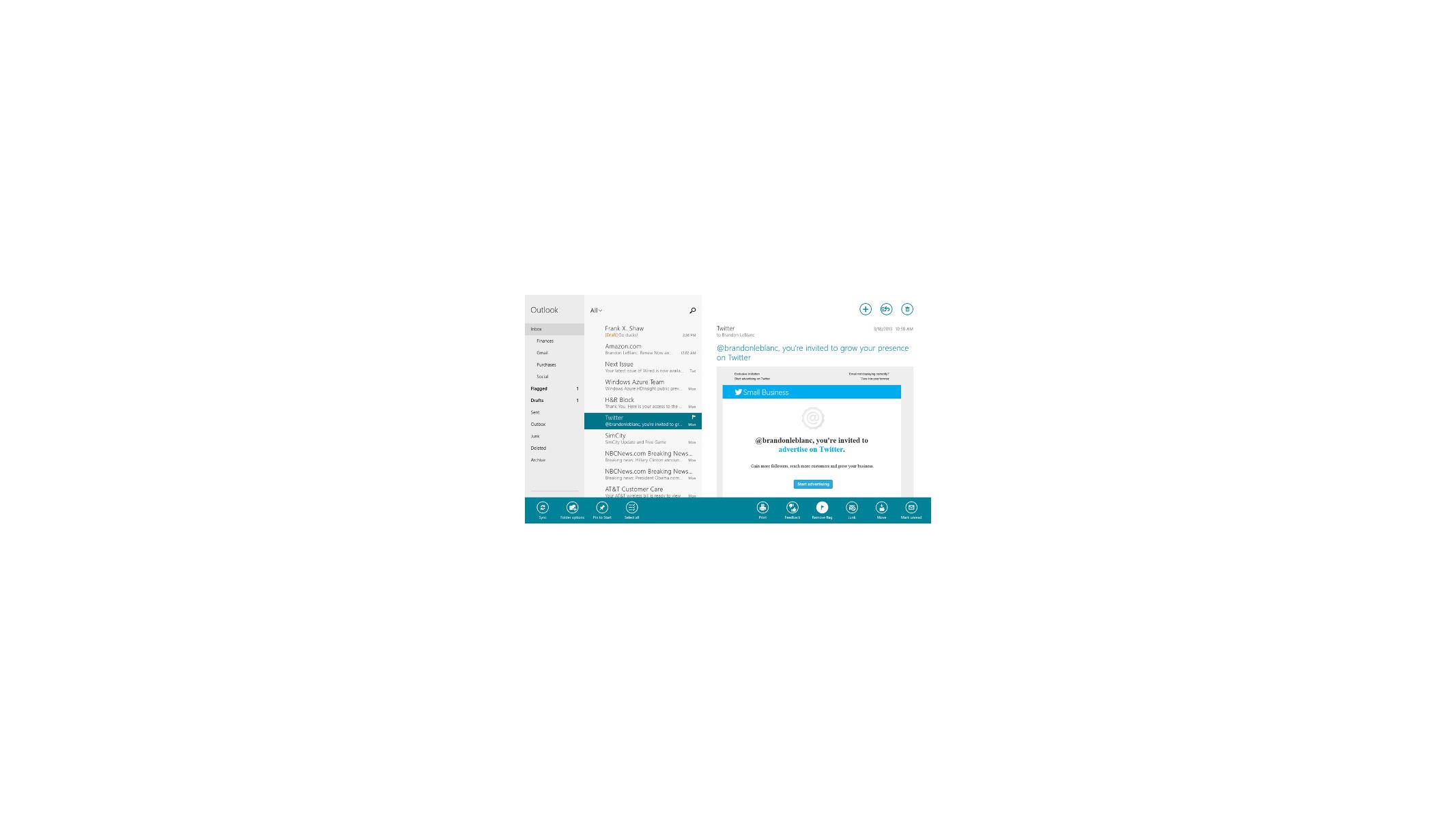 Microsoft Enhances Windows 8 Mail Calendar And People Apps Hothardware