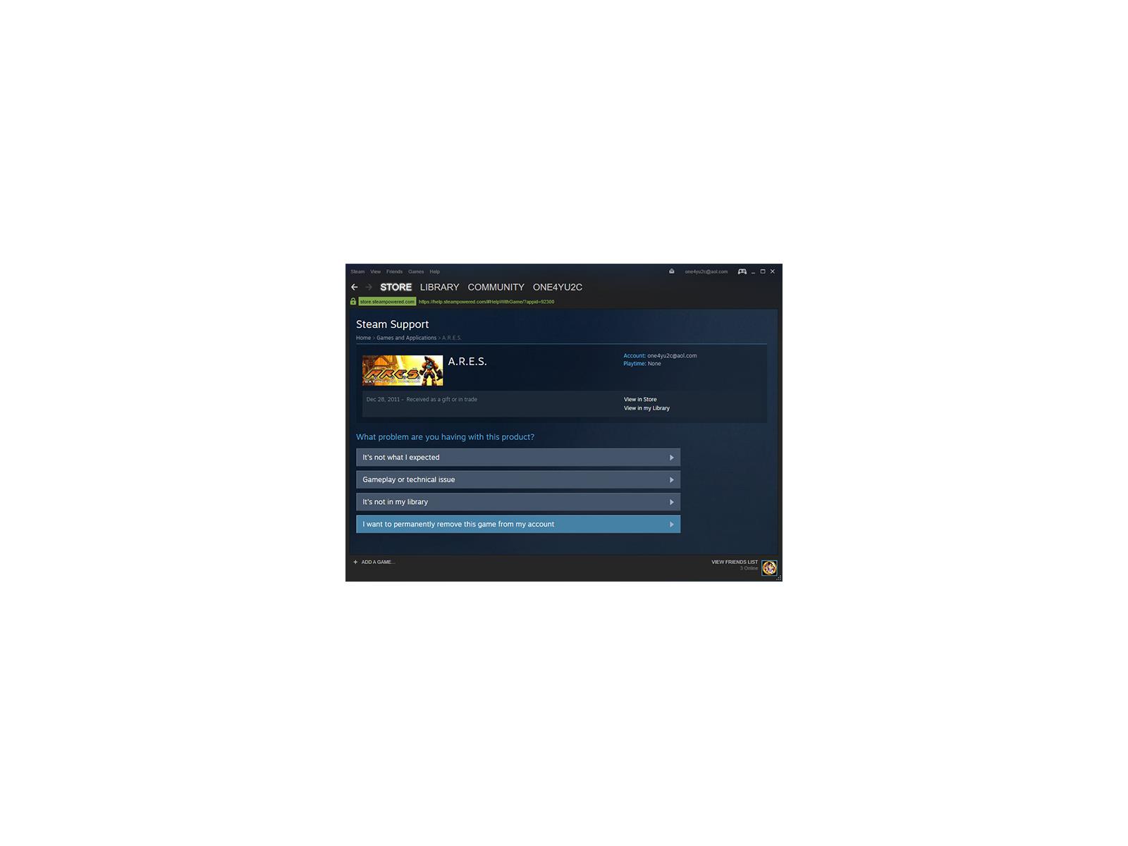 how do i remove recent activity steam