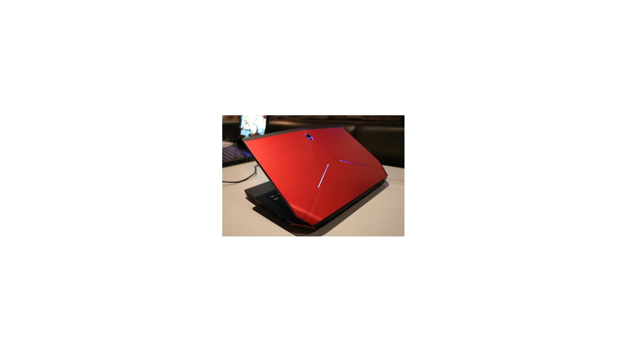 Red And Black Alienware Laptop