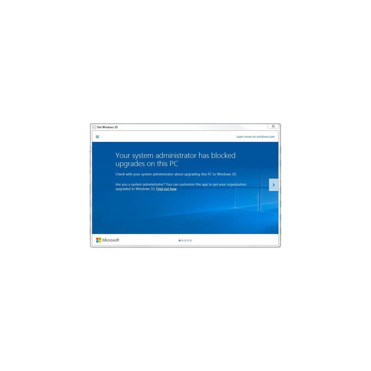 Microsoft Shames Administrators Who Block Windows 10 Upgrades With Nag Screens