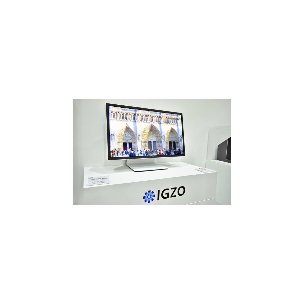 Sharp Unveils Lust-Worthy 27-Inch HDR 8K IPS IGZO 120Hz Display At
