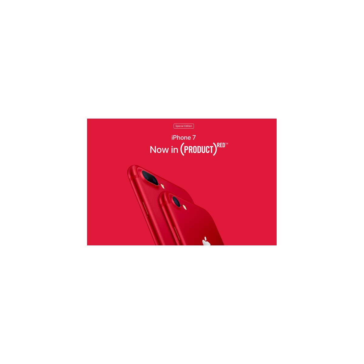 Apple Announces Special Edition Red iPhone 7, 128GB iPhone SE And