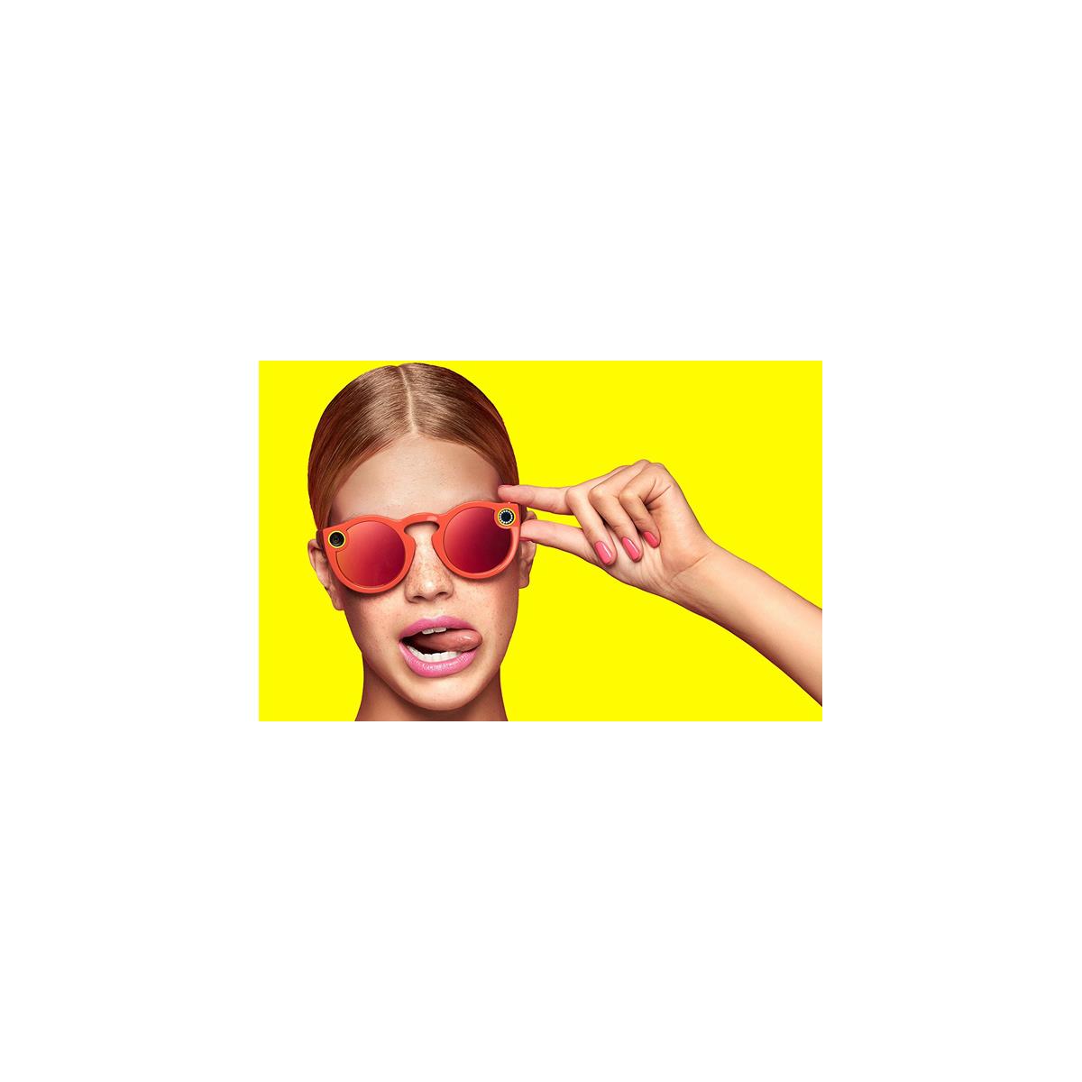 Snapchat Spectacles (coral) Coral Snapchat Eyewear Snap Releases New Snapchat Spectacles  main image 3