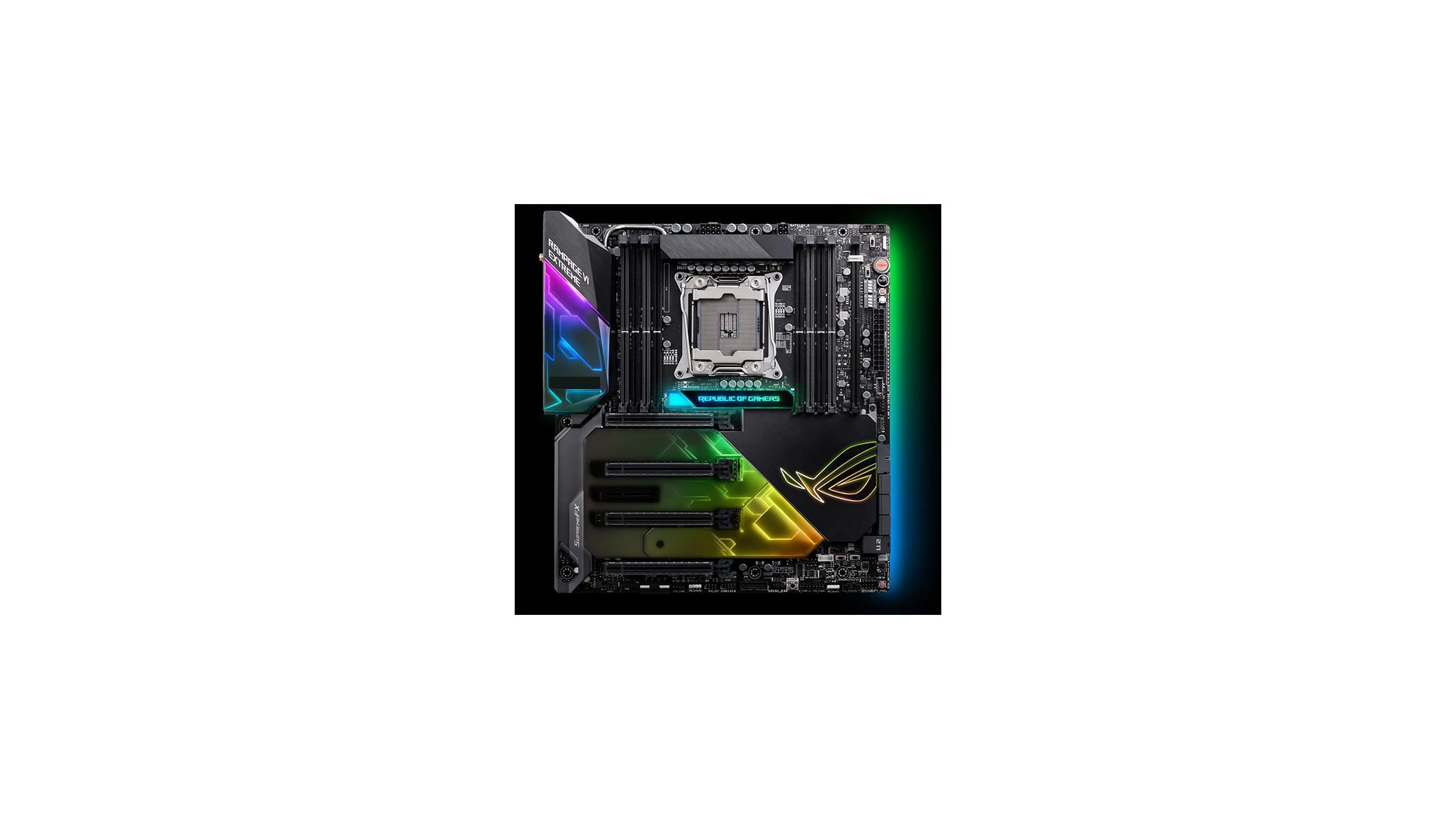 ASUS Announces ROG Rampage VI Series X299 Motherboards For Intel