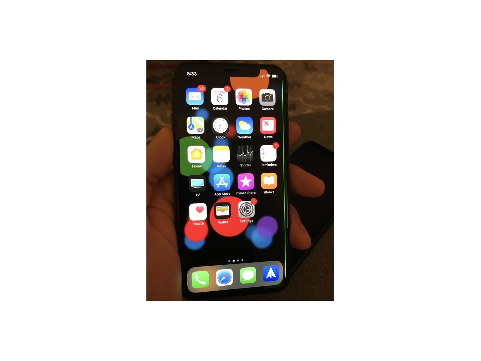 Iphone X Oled Display Woes Continue With Reports Of Green Line Of Death Defect Hothardware