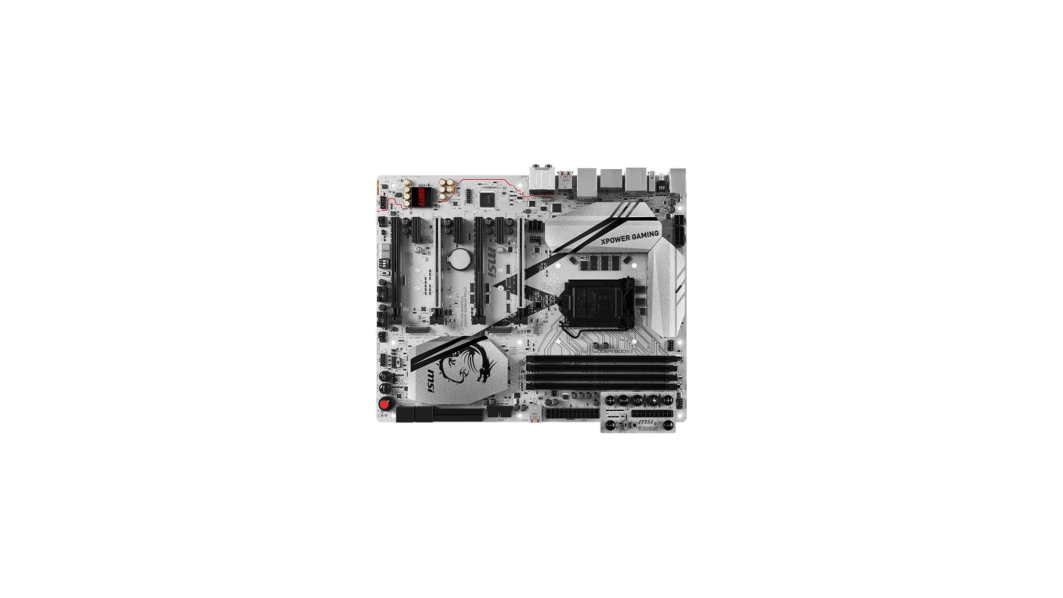 MSI Z170A Xpower Titanium Motherboard Modded To Support Intel 8th
