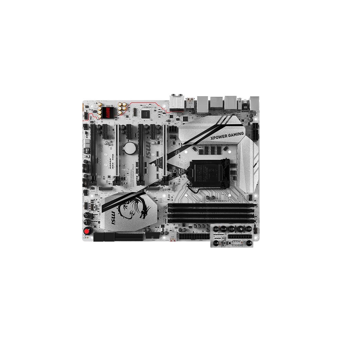 MSI Z170A Xpower Titanium Motherboard Modded To Support Intel 8th