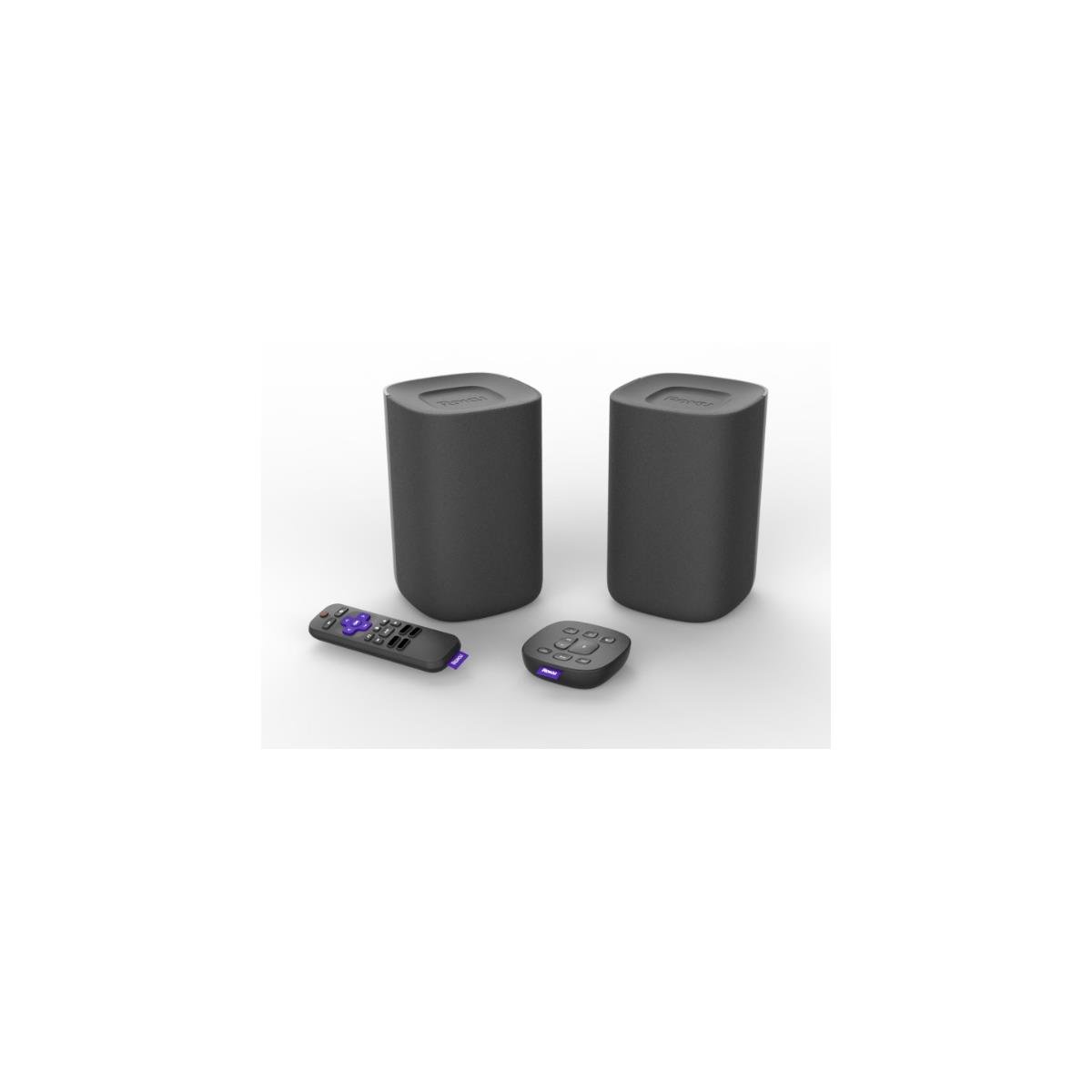 Sharp roku tv wireless hot sale speakers