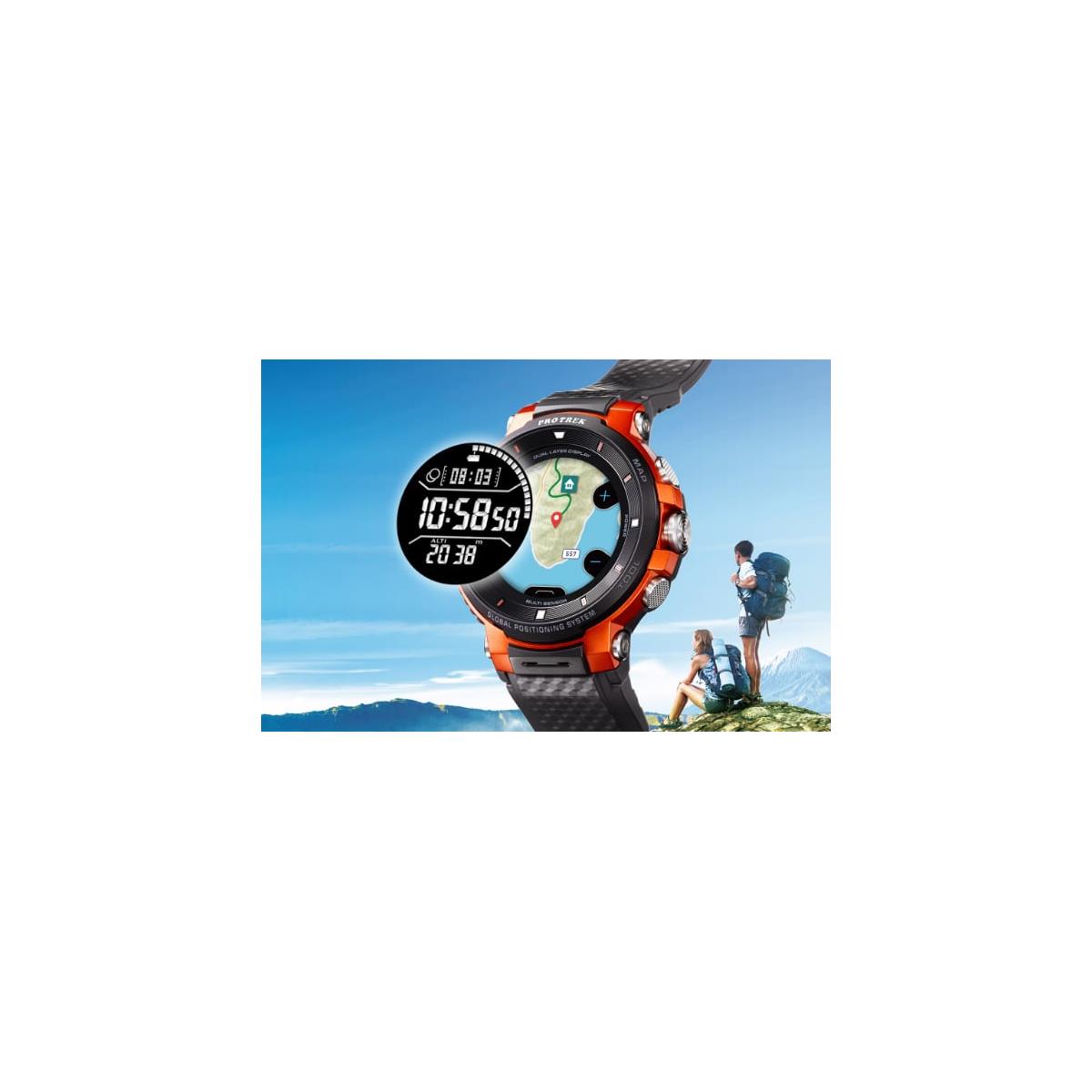 Casio's Pro Trek WSD-F30 Wear OS Smartwatch Targets Outdoor