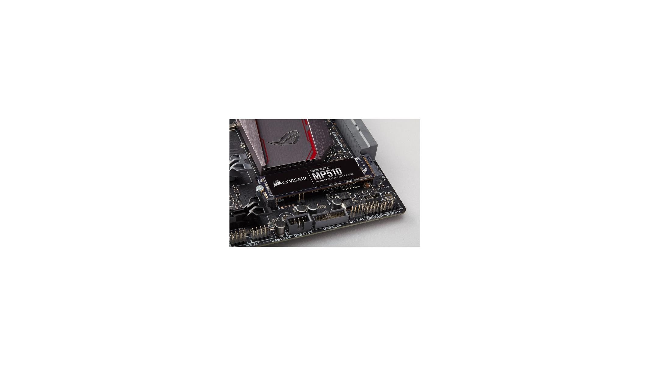 Corsair Delivers Speedy And Value-Priced Force MP510 NVMe SSDs In
