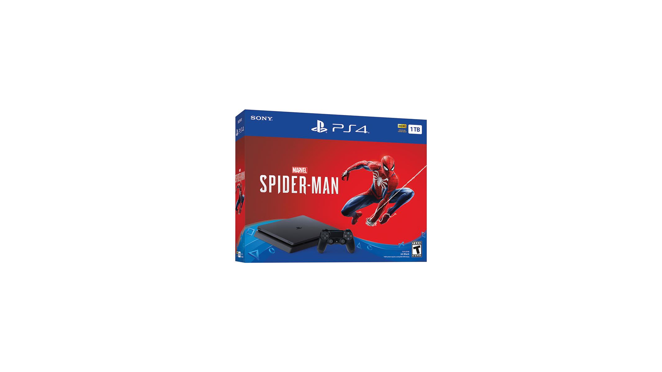 playstation 4 1tb spider man