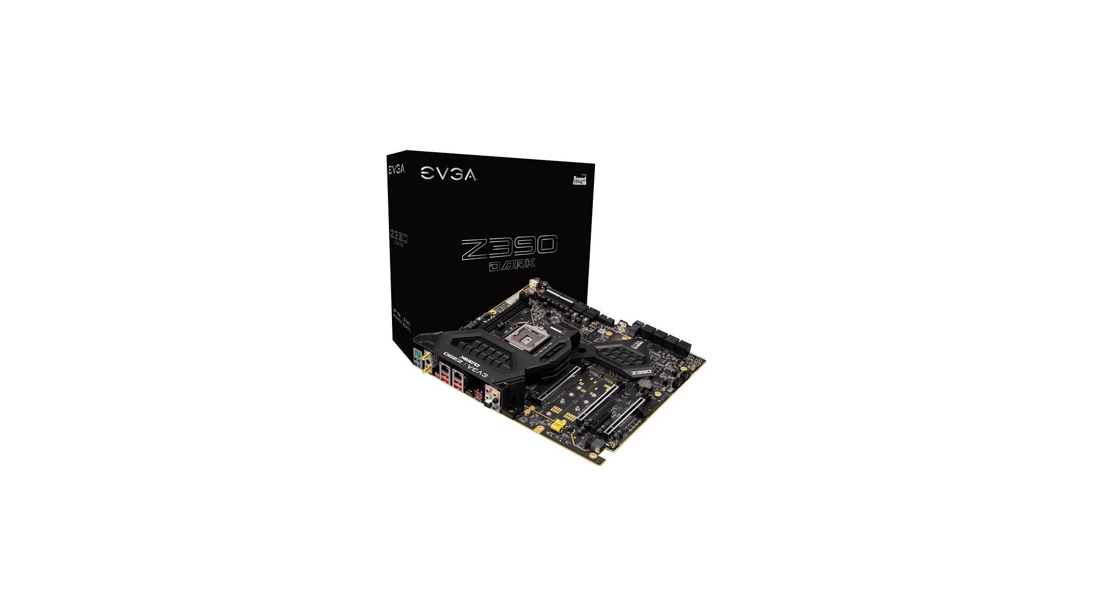 EVGA's Powerful Z390 Dark Enthusiast Motherboard Embraces The Dark