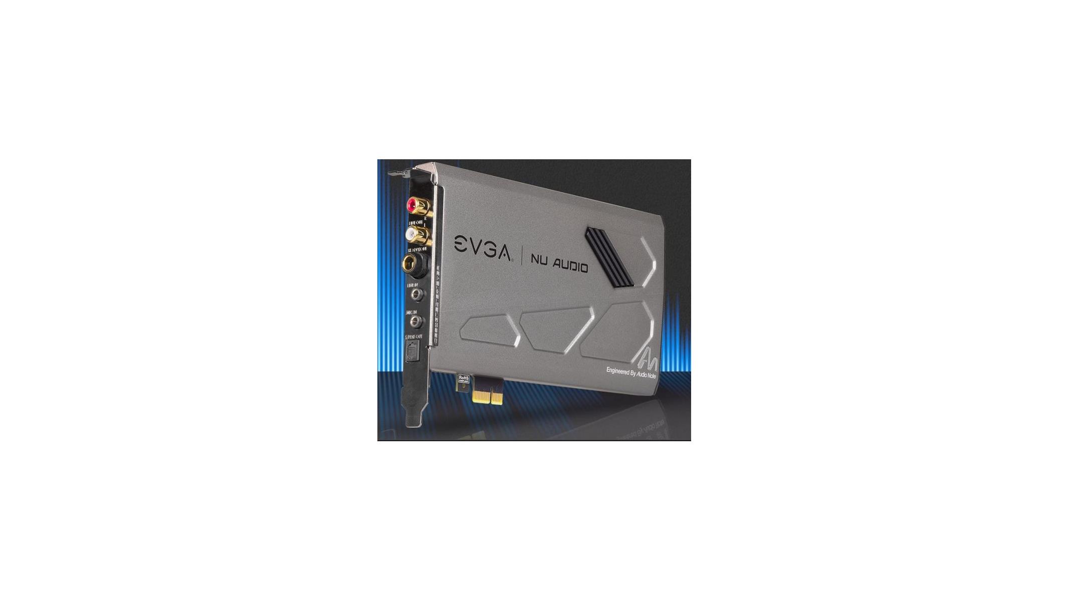 EVGA Announces Nu Audio Add-in Card To Deliver Premium, Lifelike