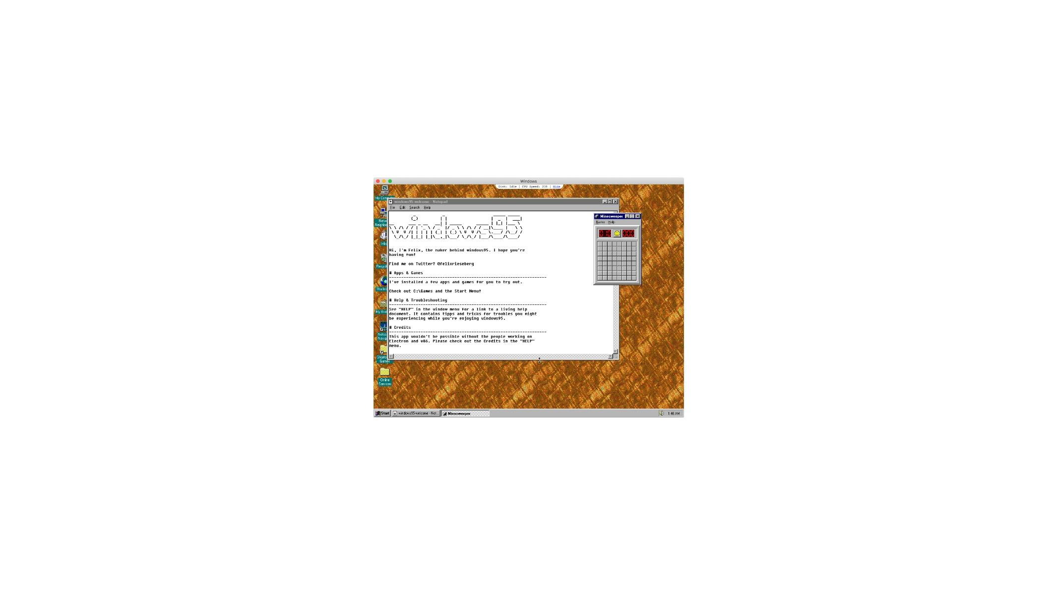 You Can Now Download And Run Windows 95 v2.0 With Integrated
