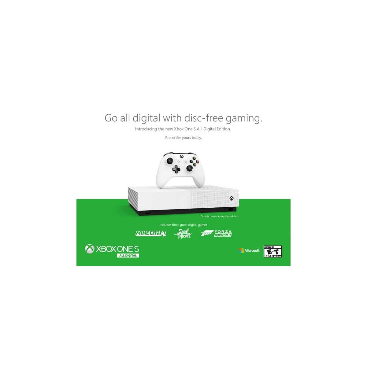 Xbox One S All-Digital Edition Hits Preorder, Launches May 7 For $250 |  HotHardware