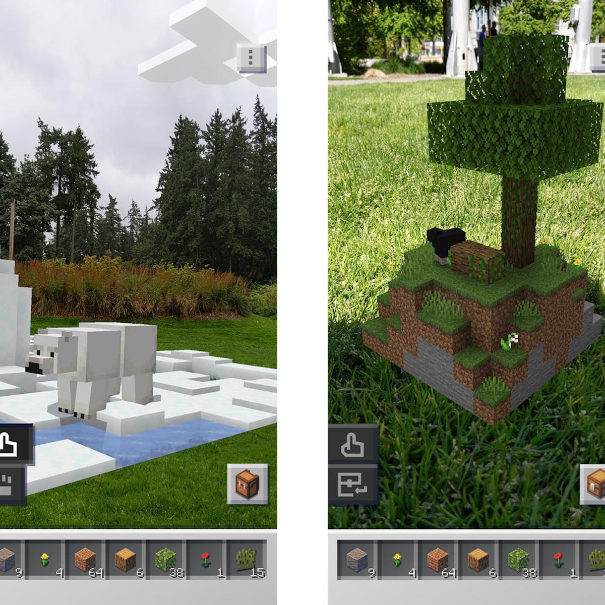 Minecraft Earth's closed beta: This augmented reality needs more