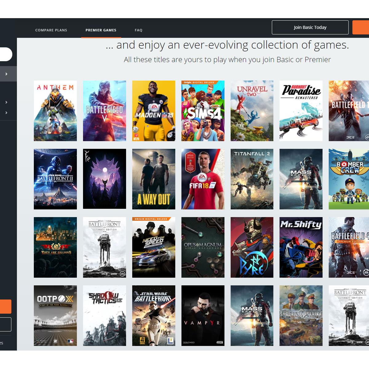 Play 200+ Origin store games for free all next month by making your EA  Account more hack-proof