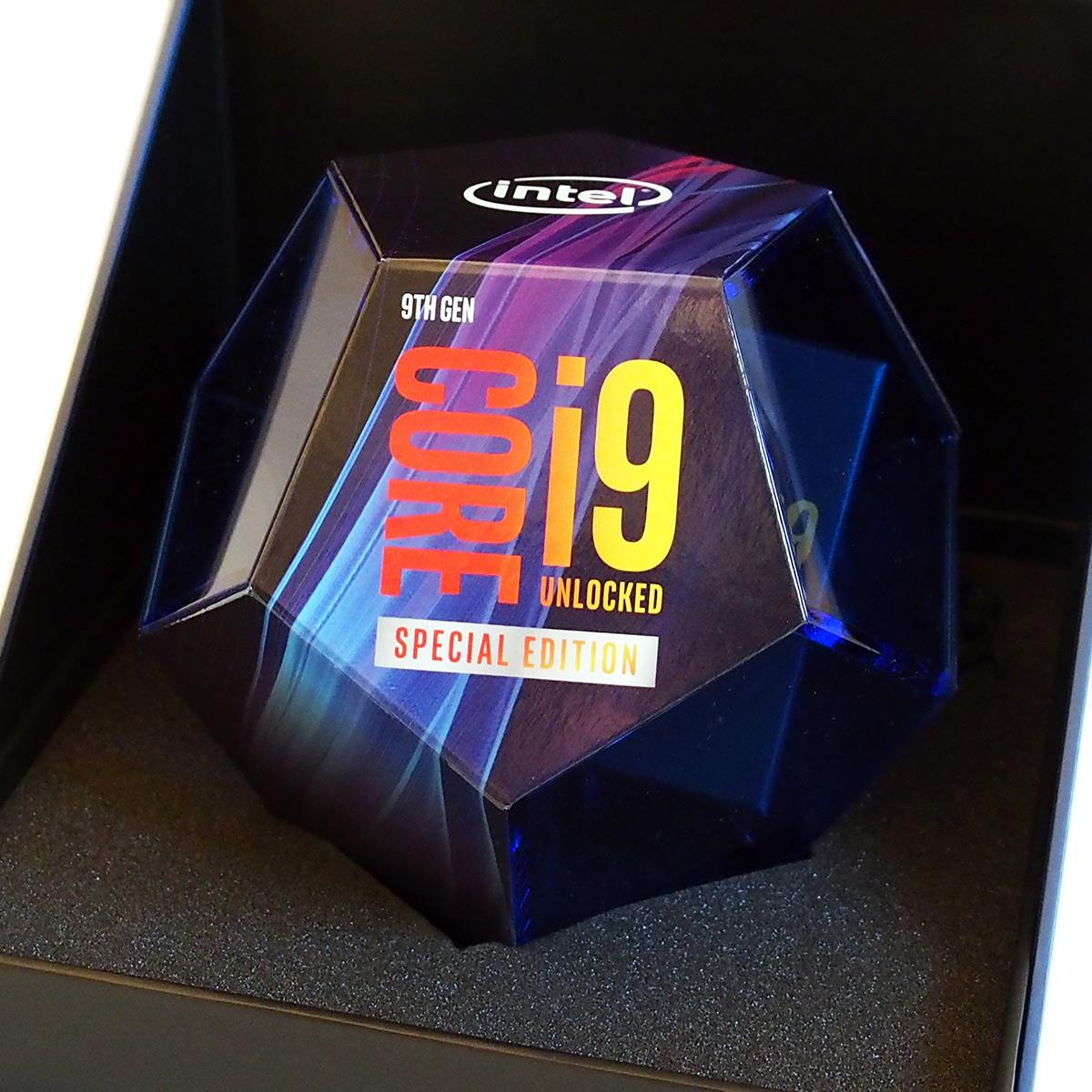 Intel Core i9-9900K Processor BLUE CUBE CASE ONLY 9th