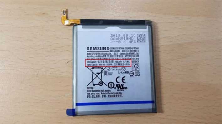 Утечка Samsung Galaxy S11+ намекает на мощную батарею емкостью 5000 мАч и маслянистый дисплей с частотой 120 Гц