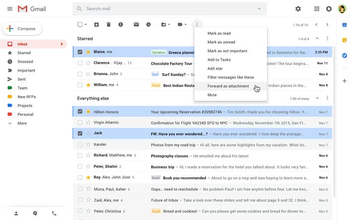 gmail as attachment 