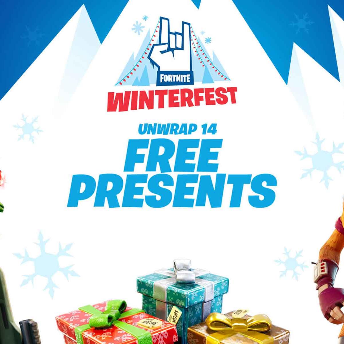 Fortnite Winterfest Begins Where To Find Ice Boxes And Get Festive Skins Hothardware