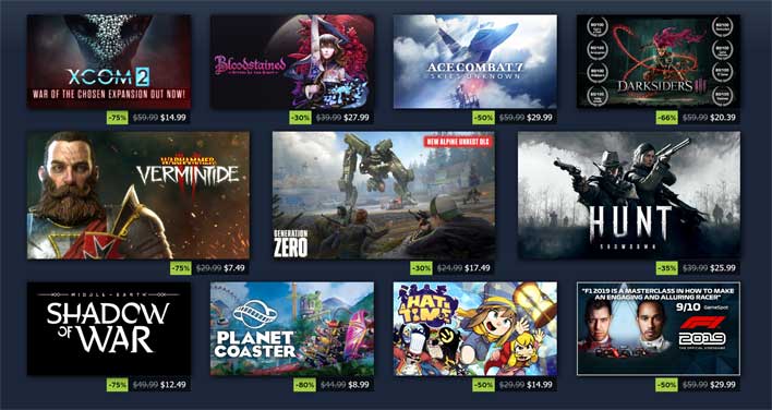 Steam's Winter Sale 2019 Is Now Underway With Big Discounts | HotHardware