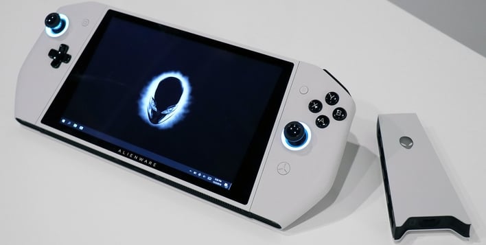 Alienware Concept UFO Nintendo Switch-Style Gaming PC Master Race | HotHardware