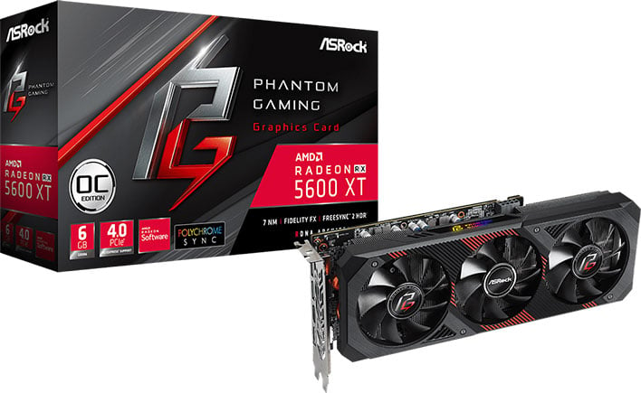 ASRock Phantom Gaming Radeon RX 5600 XT OC Edition