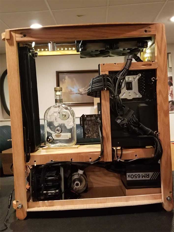 wooden pc