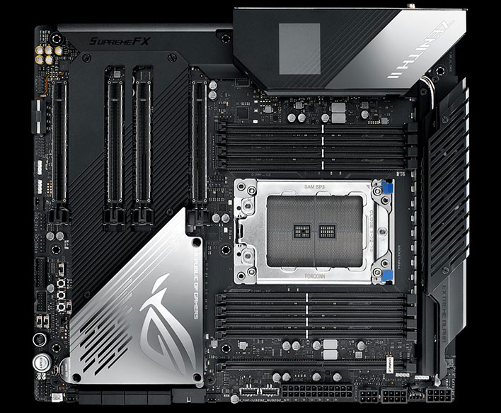 ASUS ROG Zenith II Extreme Alpha Emerges As Ultimate 64-Core