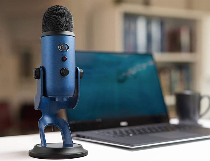 Blue Microphones Yeti USB Microphone (Midnight Blue) Bundle