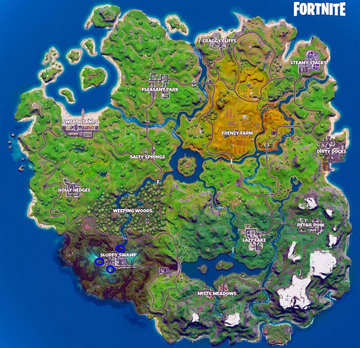 Where To Find Fortnite No Fishing Signs And How To Complete The 