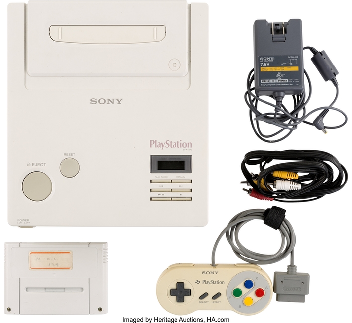 Nintendo playstation prototype for hot sale sale