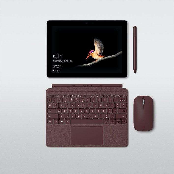 microsoft surface go book