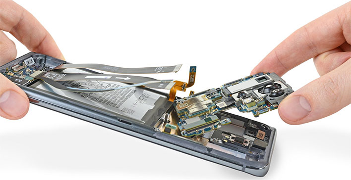 Samsung Galaxy S20 Ultra Teardown Mobo