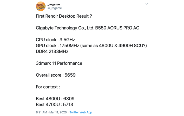 AMD Ryzen 4000 Zen 2 Desktop CPU With Integrated Radeon GPU And