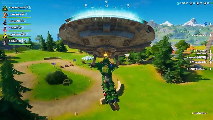 fortnite challenge mowdown location