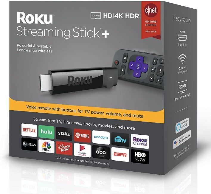 roku streaming stick plus